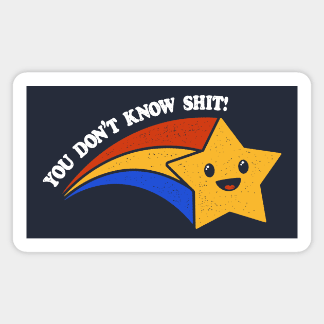 You Know? Sticker by blairjcampbell